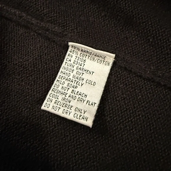 Vintage Rare Talbots Cardigan with Whimsical Fruit Embroidery Playful Buttons - Picture 3 of 7